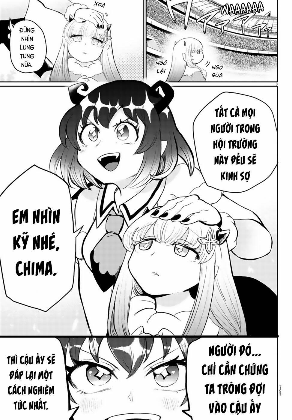 mairimashita! iruma-kun chapter 189: cung thủ dễ thương mạnh nhất - Trang 2